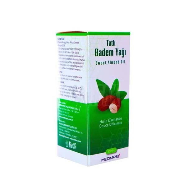 Medimpex Tatlı Badem Yağı 50ml ürün görseli 1