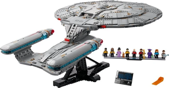 LEGO 10356  Icons Star Trek: U.S.S. Enterprise NCC-1701-D™ ürün görseli 1