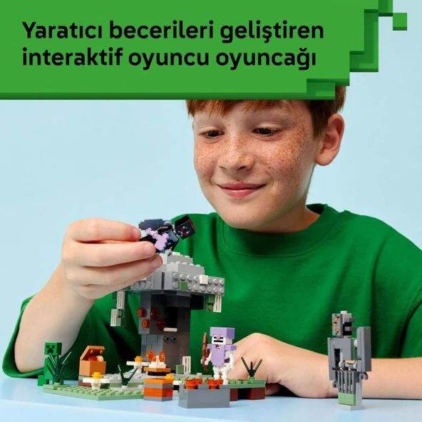 LEGO 21586  Minecraft® Solgun Bahçe - Resim 7