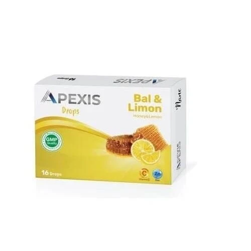 Apexis Drops Bal Limon Aromalı 16 Adet ürün görseli 1
