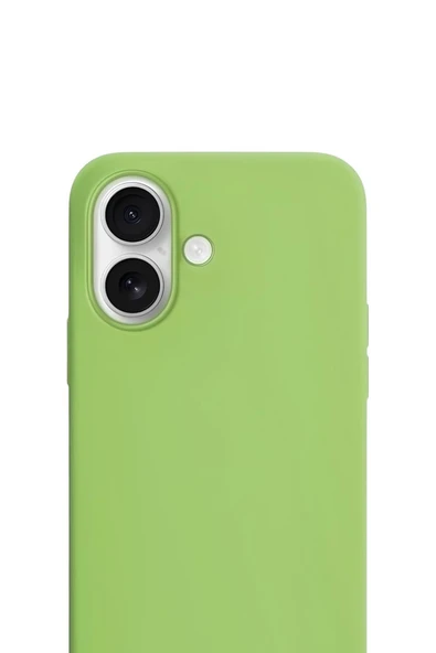 Apple iPhone 17 Liquid Lansman Silikon Kılıf Fıstık Yeşili ürün görseli 1
