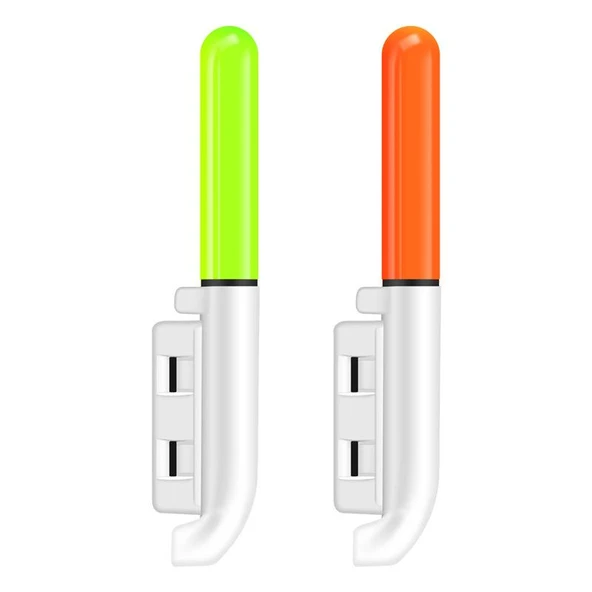 Valkyrie 2 Adet Şarjlı LED Kamış Olta Ucu Işığı Su Geçirmez USB Evrensel Uyumlu Gece Balıkçılığı ürün görseli 1