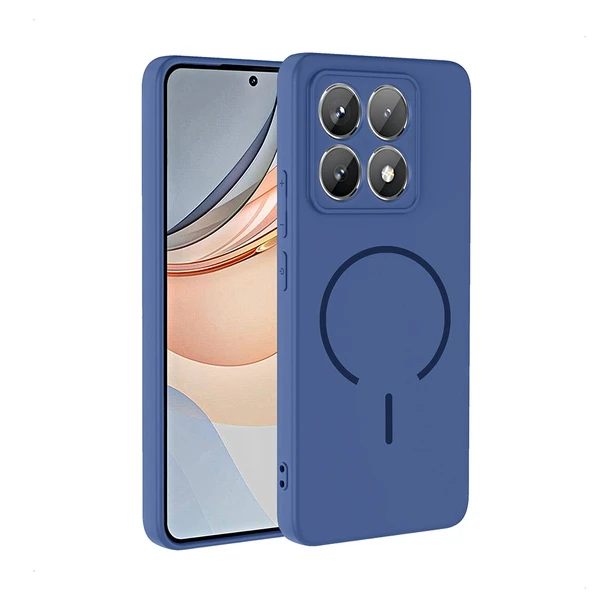 Xiaomi 14T Uyumlu Kılıf Magsafe Şarj Özellikli Meta Kapak ürün görseli 1