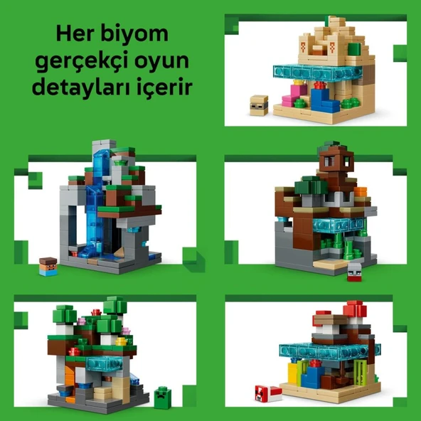LEGO 21589  Minecraft® Mini Biyomlar - Resim 6