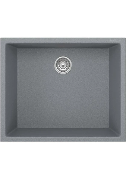 Real Stone K005 Gordion 50 Gri Granit Evye Tezgah Altı 45X40 cm ürün görseli 1