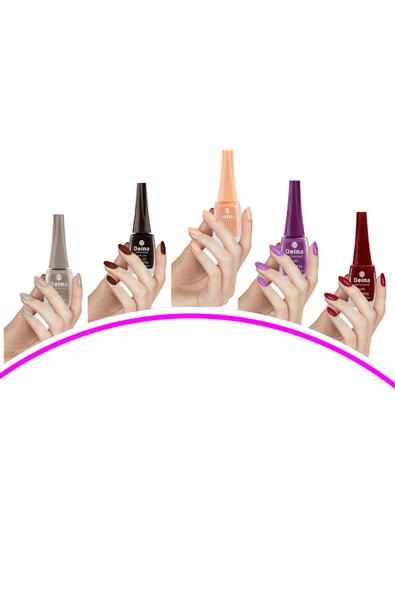 5 Adet Keratinli Besleyici Oje 14 ml SET4 ürün görseli 1
