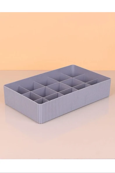 Onbeş Bölmeli Organizer 30 cm Plastik Royaleks-LV-245 ürün görseli 1