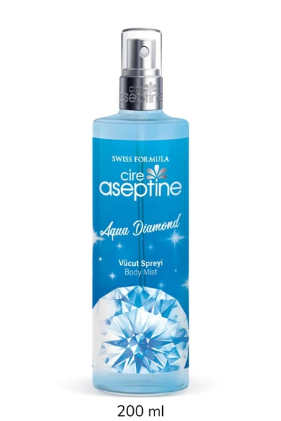Cire Aseptine Aqua Diamond Vücut Spreyi 200 ml ürün görseli 1