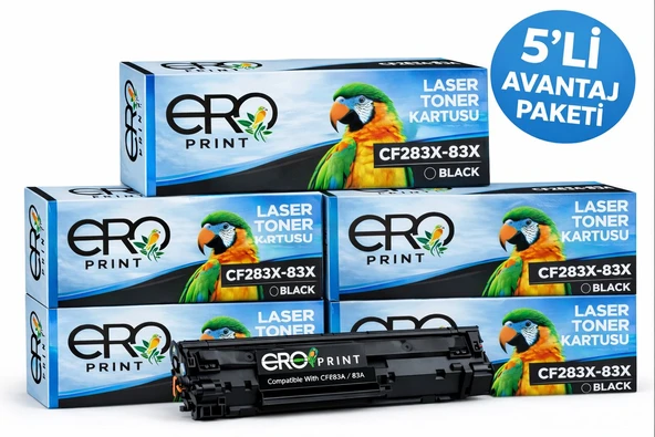HP LaserJet Pro MFP M127fn Muadil Toner - 2200 Sayfa - 5'li Avantaj Paket ürün görseli 1
