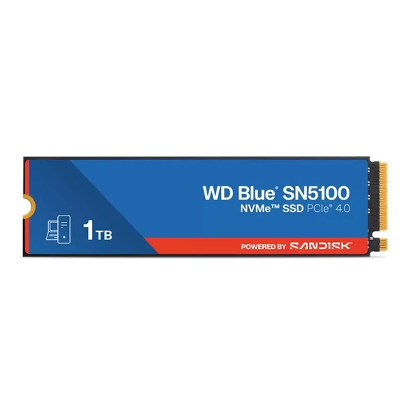 WD Blue SN5100 1TB M.2 NVMe SSD (7100/6700) ürün görseli 1