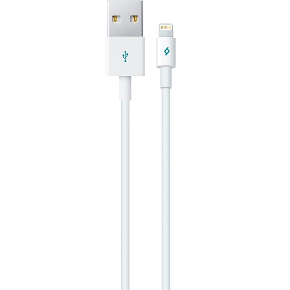 Ttec 2DK7508B Lightning iPhone Hızlı Şarj Kablosu Beyaz ürün görseli 1