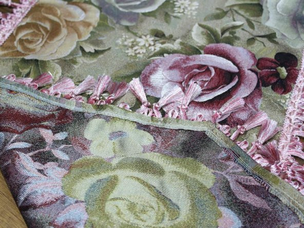 Golden Rose Tiny Lüx Püsküllü Runner - Resim 5