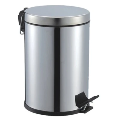 PEDALLI 5LT KROM METAL ÇÖP KOVASI (5250) ürün görseli 1