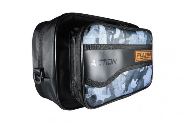 Fujin Action Bag Black Camo Spin & LRF Çantası - Resim 3