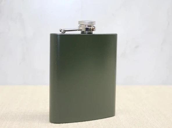 Tekli Haki 7 Oz Matara Alk3899 ürün görseli 1