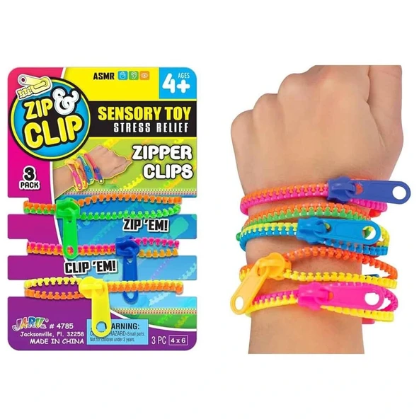 S01004785 JRU-ZIP ZIPPER CLİPS 3A  -SUN ürün görseli 1