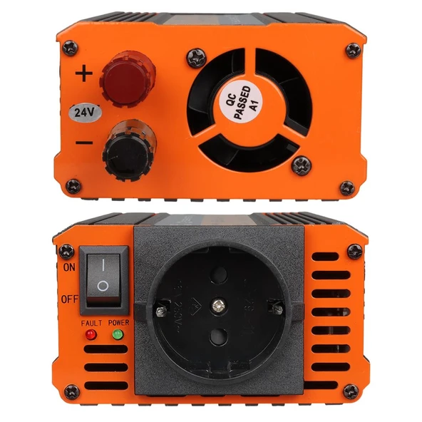 Powermaster PM-4504 24 Volt - 350 Watt Modifiye Sinüs İnvertör - Resim 3