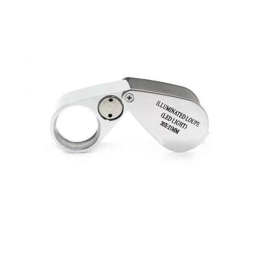 Kontrol, Için Özel Kutulu Metal Işıklı Lup 30x21 ürün görseli 1