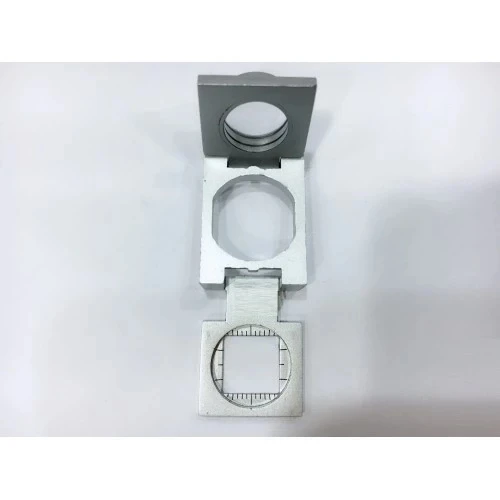 1cm Full Çelikkaplı Full Çelik Kaplı Katlamalı Büyüteç Th9008a - Resim 3