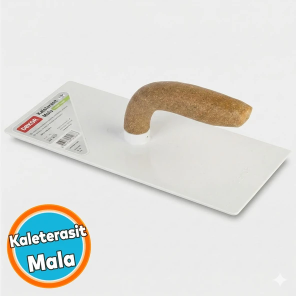 Plastik Saplı Sıva Malası Kaleterasit Mala 280x128 mm ürün görseli 1