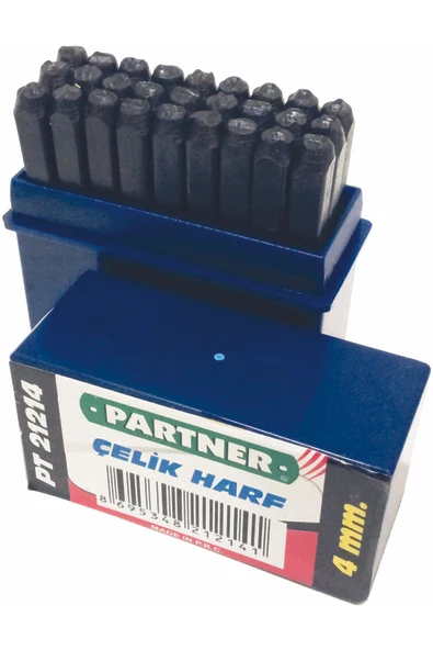 Partner  6 Mm Çelik Harf Takımı - Resim 2