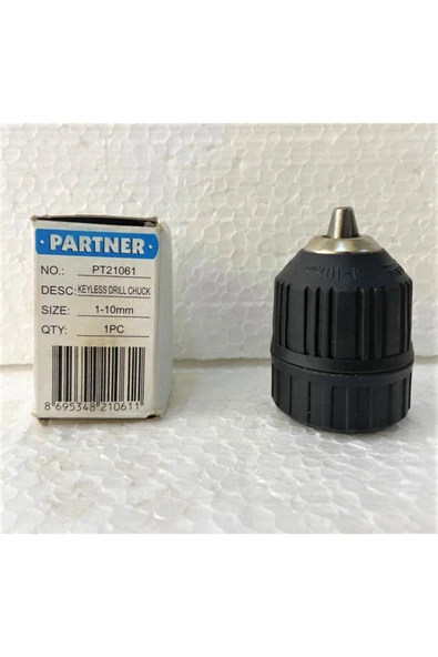 Partner Anahtarsız Otomatik Sıkmalı Mandren 1 - 10 Mm, 3/8'' - 24 Unf ürün görseli 1