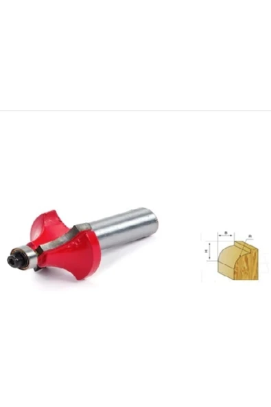 TopShop Th14497 Rulmanlı Balık Sırtı Freze Bıçağı 5/8"x12mm ürün görseli 1