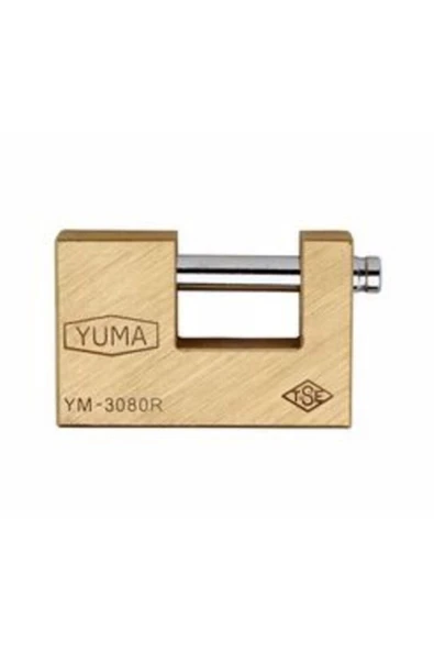 Yuma - Kayar Milli Asma Kilit 80 Mm Ym3080r Ym-3080 ürün görseli 1