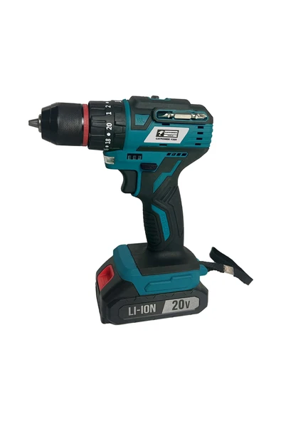 Cat Power Catpower 1320 Çift Akülü Kömürsüz Darbeli Vidalama 10 Mm ürün görseli 1