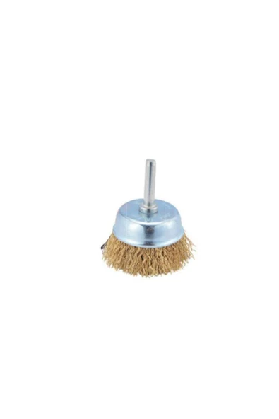 50 Mm Pimli Çanak Fırça Sarı ürün görseli 1