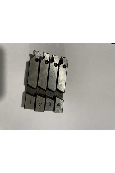 Euromax Pafta Diş Açma Tarağı 1/2-ile 3/4  Set ürün görseli 1