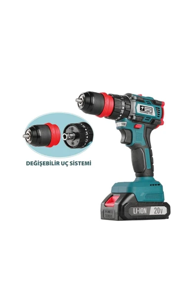 Cat Power 1350 Akülü Vidalama Makinesi 20 V 2,0 Ah ürün görseli 1