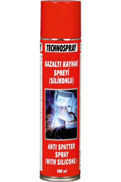 TECHNOSPRAY Yanmaz Silikonlu Gaz Altı Kaynak Spreyi 400 ml ürün görseli 1