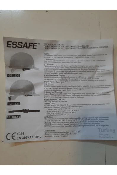 Essafe Mavi Baret - Resim 3