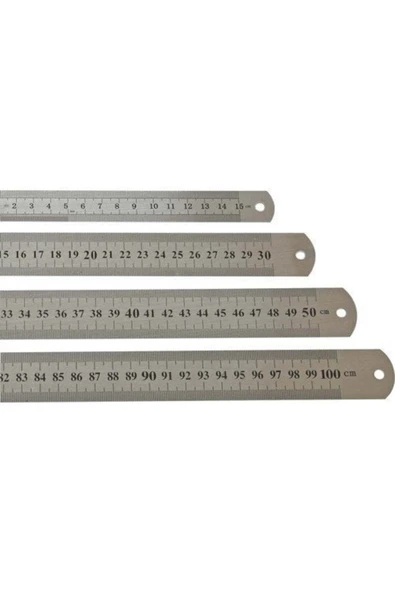 Kafenn Paslanmaz Çelik Cetvel 150 Mm ürün görseli 1