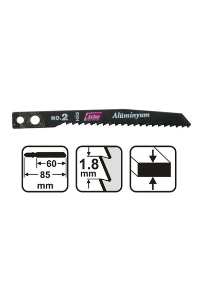 Knisaw Ks51702 Dekupaj Testere Bıçağı ürün görseli 1
