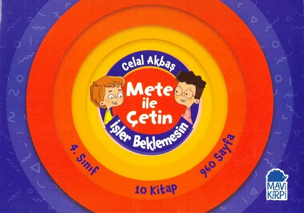 MAVİ KİRPİ 4.SINIF METE İLE ÇETİN İŞLER BEKLEMESİN ürün görseli 1