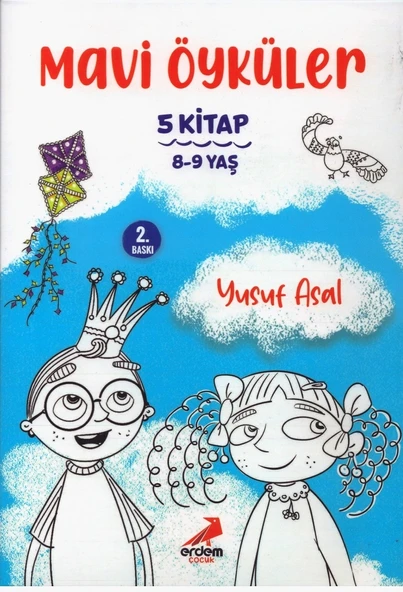 ERDEM MAVİ ÖYKÜLER-5 KİTAP ürün görseli 1