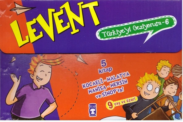 TİMAŞ LEVENT TÜRKİYEYİ GEZİYORUM-6 ( 5 KİTAP ) ürün görseli 1