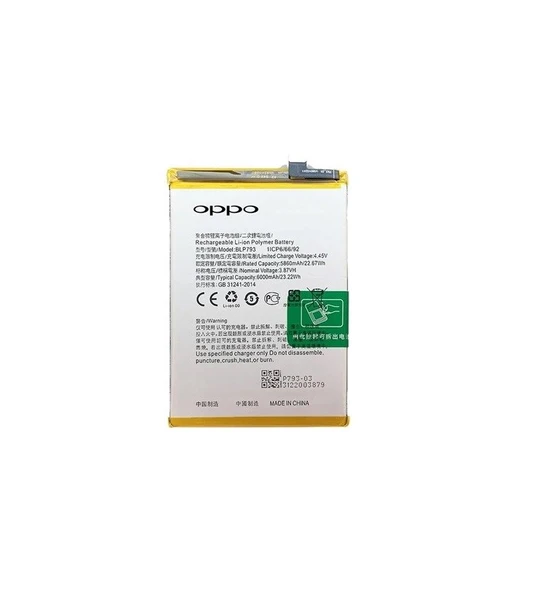 Oppo Realme C15 (BLP793) Batarya Pil Orj. ürün görseli 1