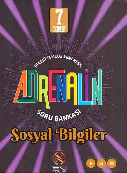 EN 7.SINIF ADRENALİN SOSYAL BİLGİLER SORU BANKASI ürün görseli 1