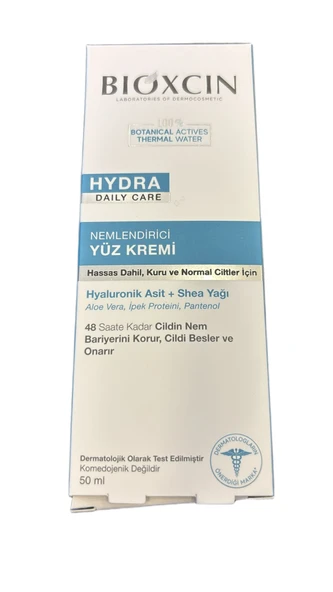 BIOXCIN HYDRA DAILY CARE KURU VE NORMAL NEMLENDİRİCİ KREM 50ML ürün görseli 1