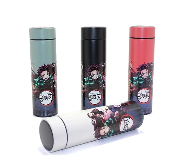 Anime Baskılı Digital Göstergeli Termos 500 Ml Alk380 ürün görseli 1