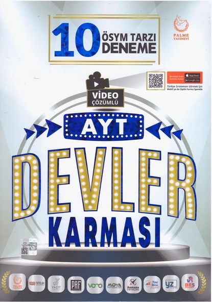 PALME AYT DEVLER KARMASI 10 DENEME SINAVI ürün görseli 1