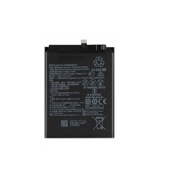 Hwi Uyumlu P40 Lite Batarya Pil Hb486586Ecw ürün görseli 1