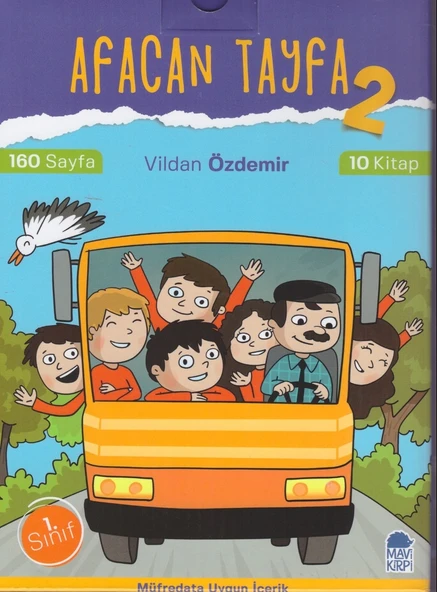 MAVİ KİRPİ AFACAN TAYFA-2 1.SINIF ( 10 KİTAP ) ürün görseli 1