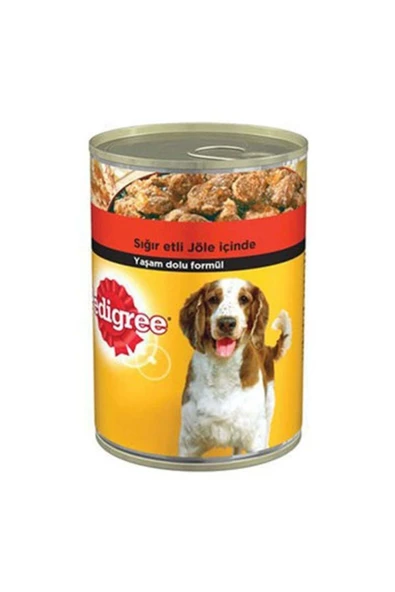 Pedigree Biftekli Konserve Köpek Maması 400 Gr ürün görseli 1