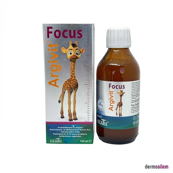 Argivit Focus Multivitamin Şurup 150 ml ürün görseli 1