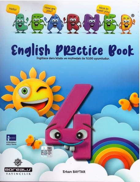 BOREALIS 4.SINIF LEARNED ENGLISH PRACTICE BOOK ürün görseli 1
