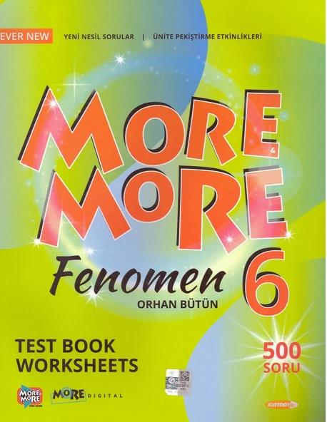 MORE MORE 6.SINIF FENOMEN TEST BOOK ürün görseli 1